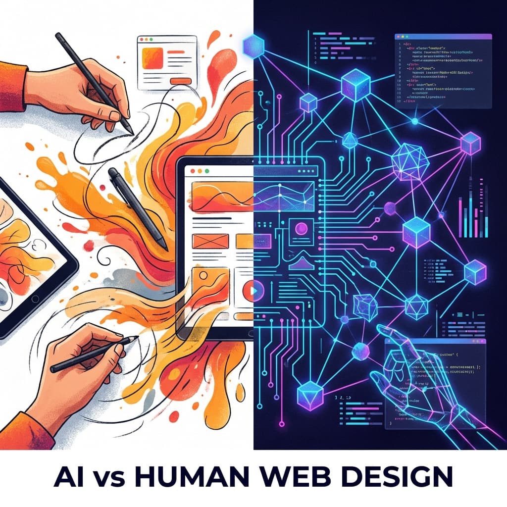 AI vs Human Web Design: Which Converts Better?