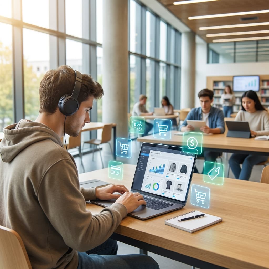 Ecommerce Website Example for Students